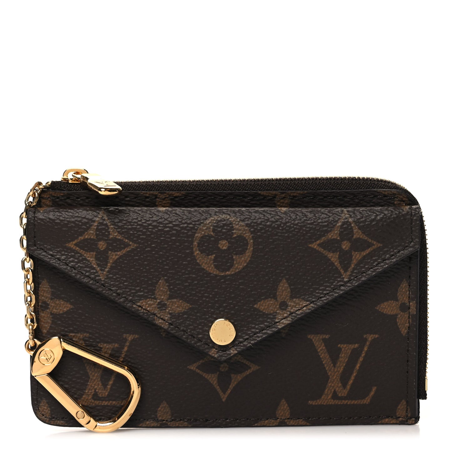 Monogram Recto Verso Card Holder Black