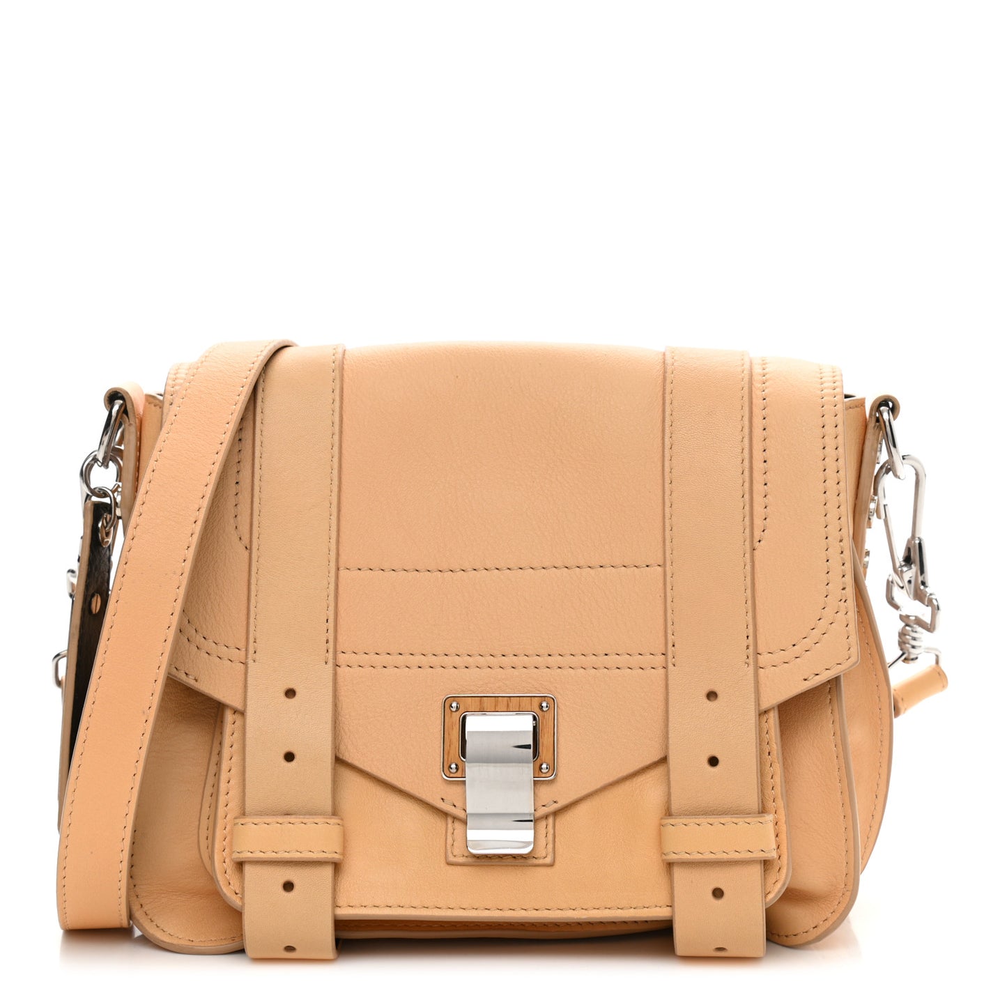 Lambskin PS1 Mini Pouch Messenger Beige