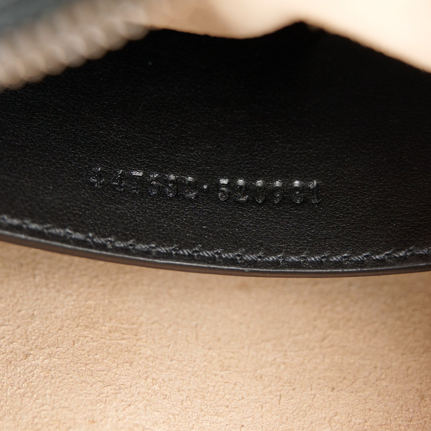Calfskin Matelasse Small GG Marmont Chain Shoulder Bag Black