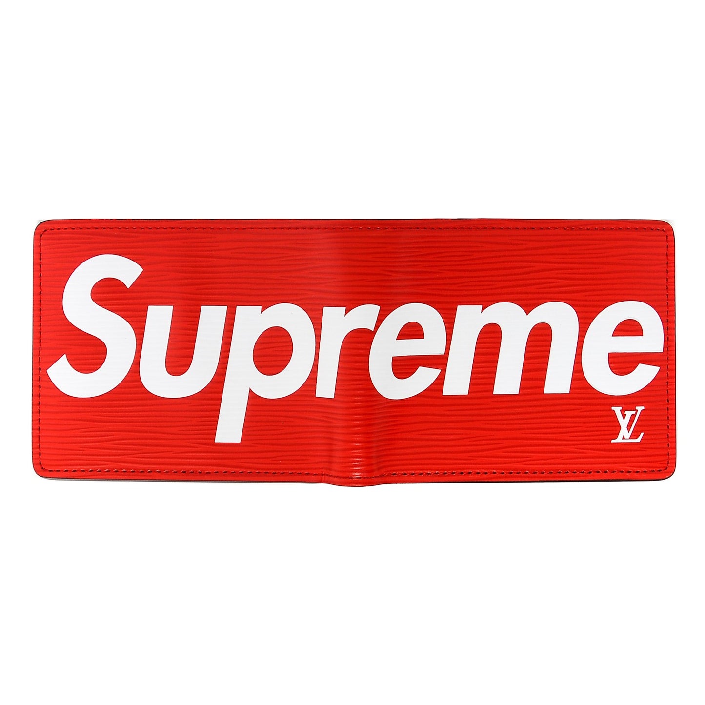 X SUPREME Epi Slender Wallet Red
