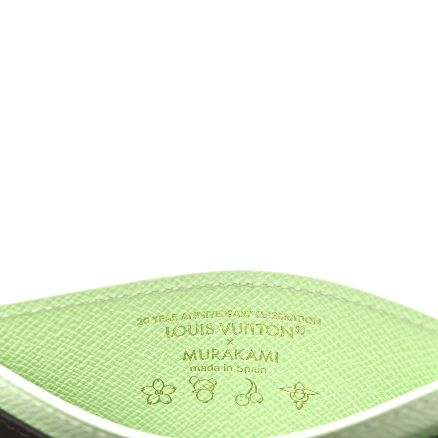 LV X TM Monogram Cherry Blossom Card Holder Sakura Brown