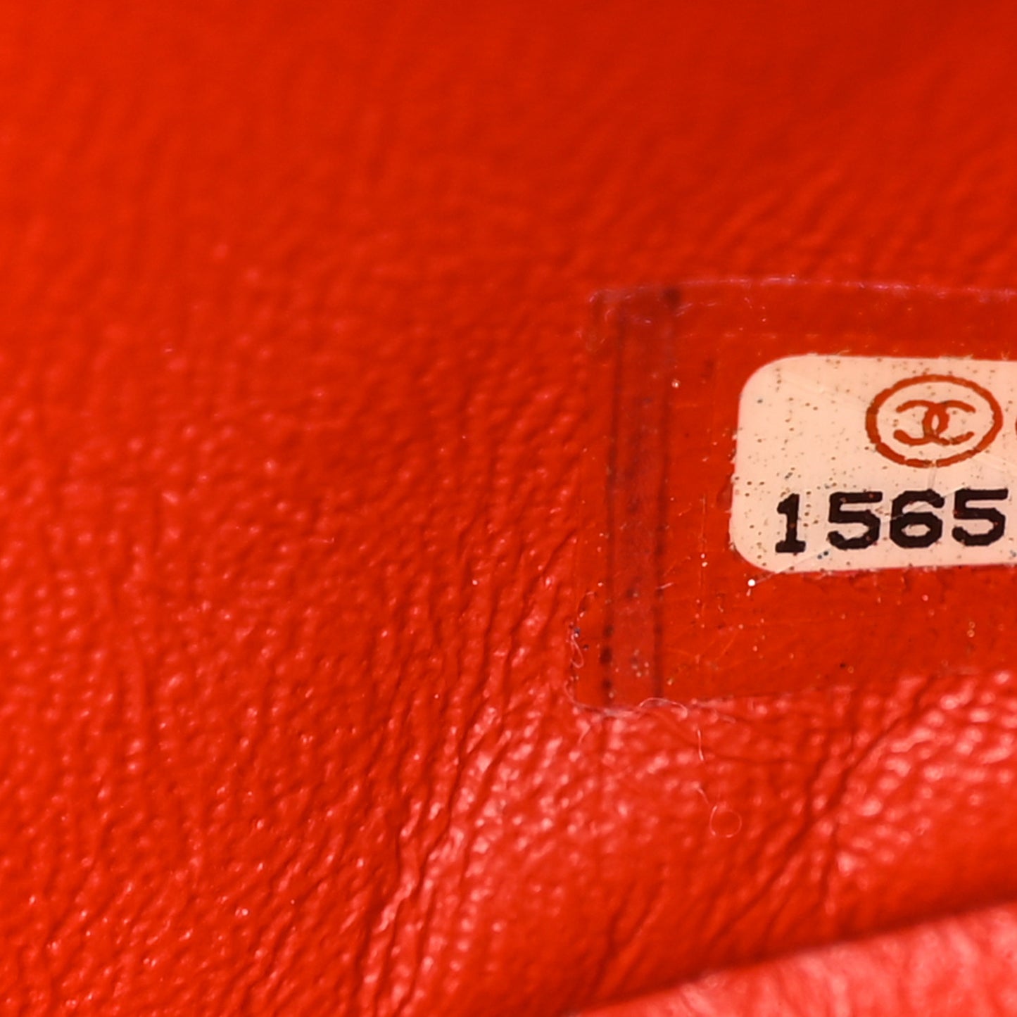 Lambskin Quilted Jumbo Double Flap Red