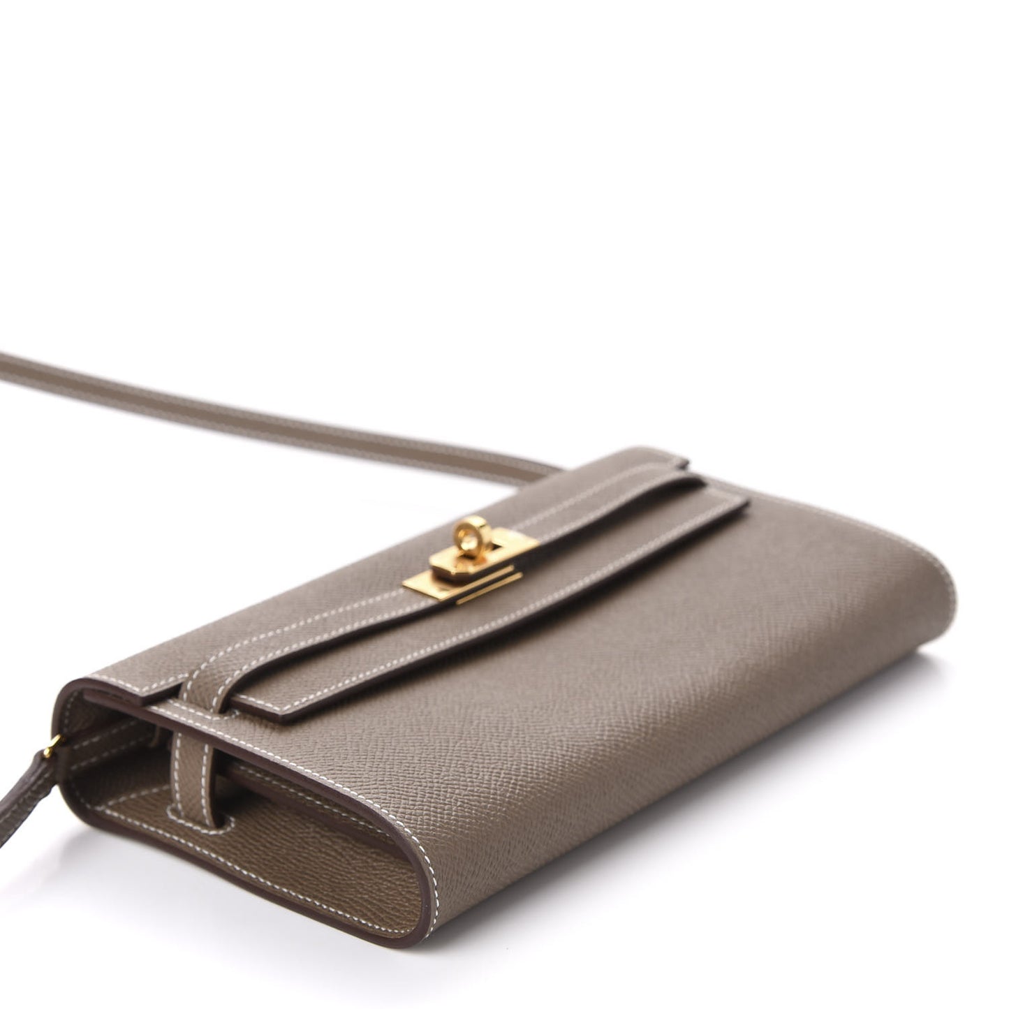 Epsom Kelly Wallet To Go Etoupe