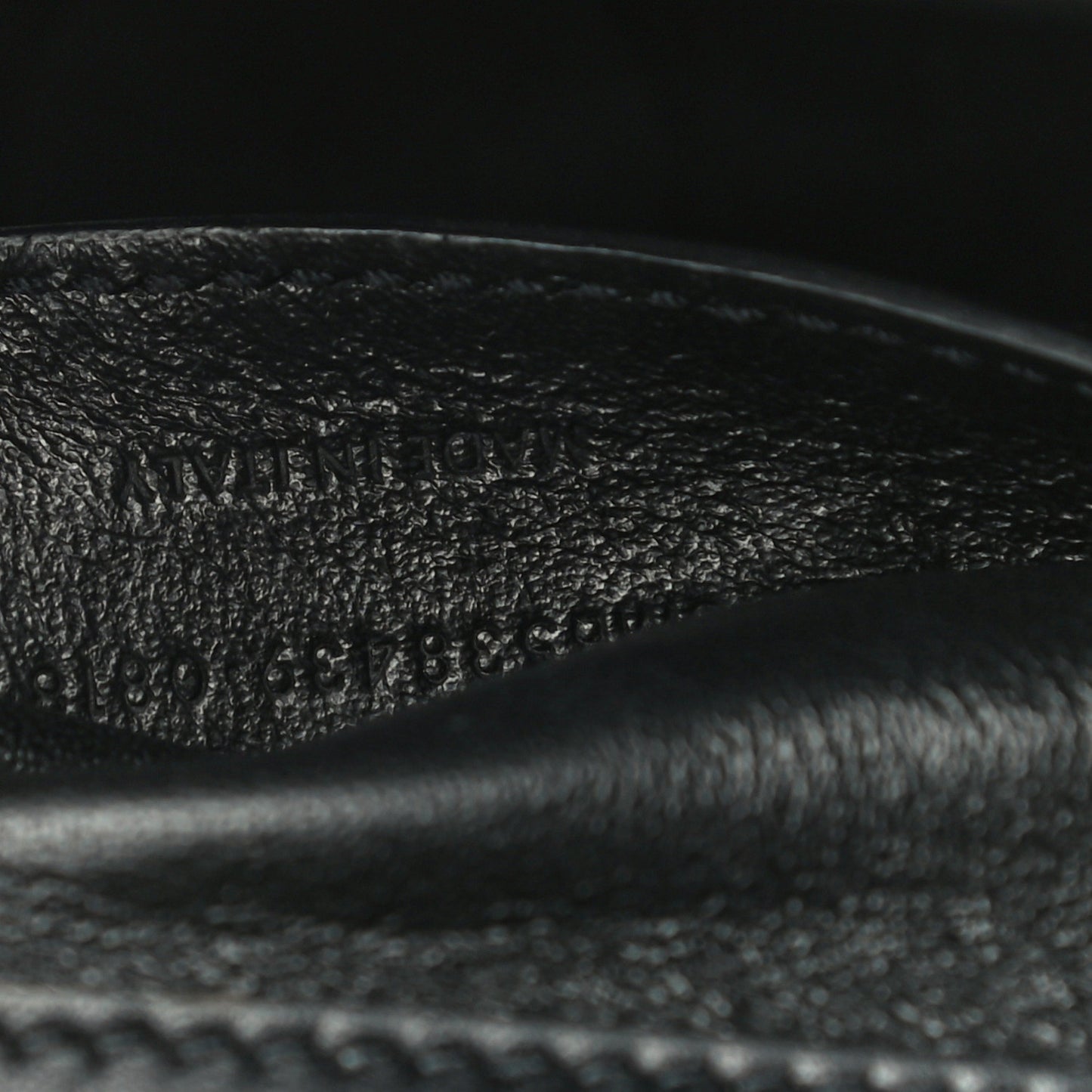 Lambskin Matelasse Monogram Small Vicky Chain Bag Black