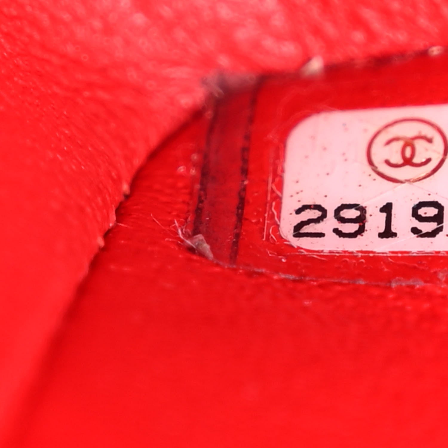 Chanel Patent Calfskin Quilted Bi-Color Mini Rectangular Flap Red Black 7 of 10