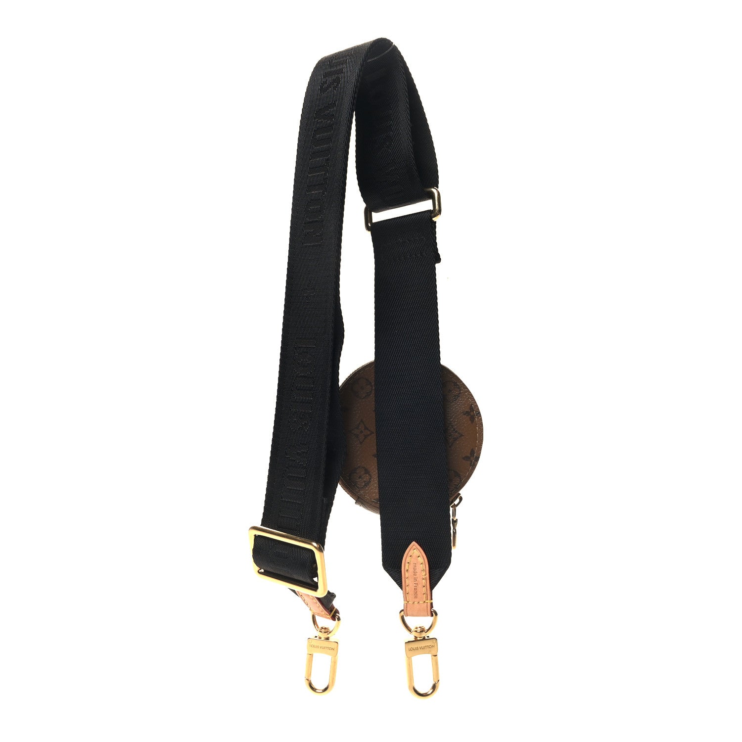 Louis Vuitton Reverse Monogram Multi Pochette Accessories Bandouliere Shoulder Strap Black 2 of 5