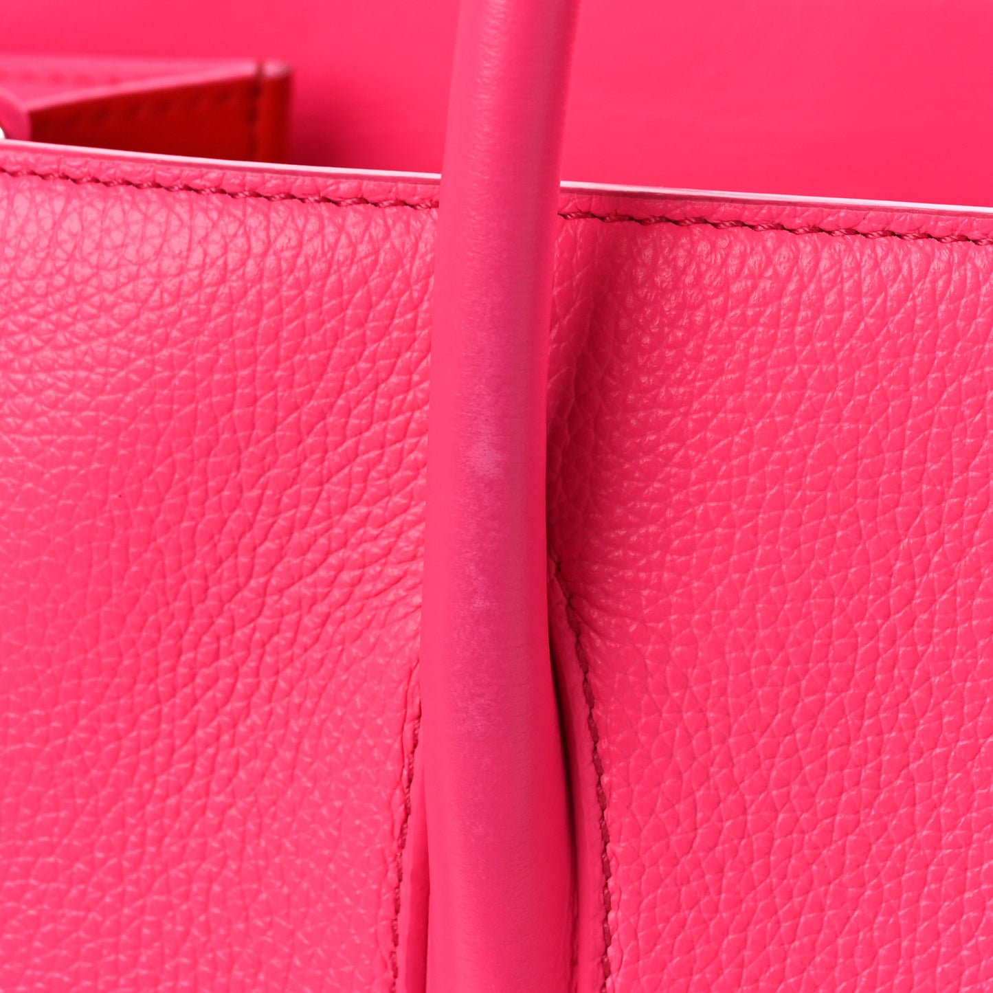 Calfskin Spikes Loubinthesky Medium Paloma Fuchsia