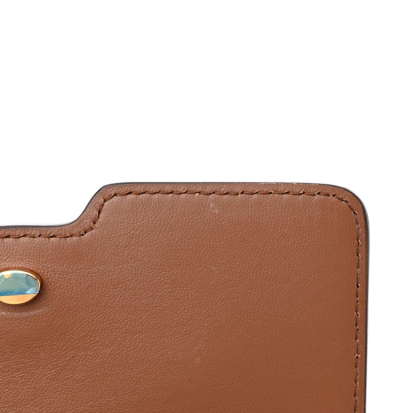 Canvas Calfskin Small TB Bag Natural