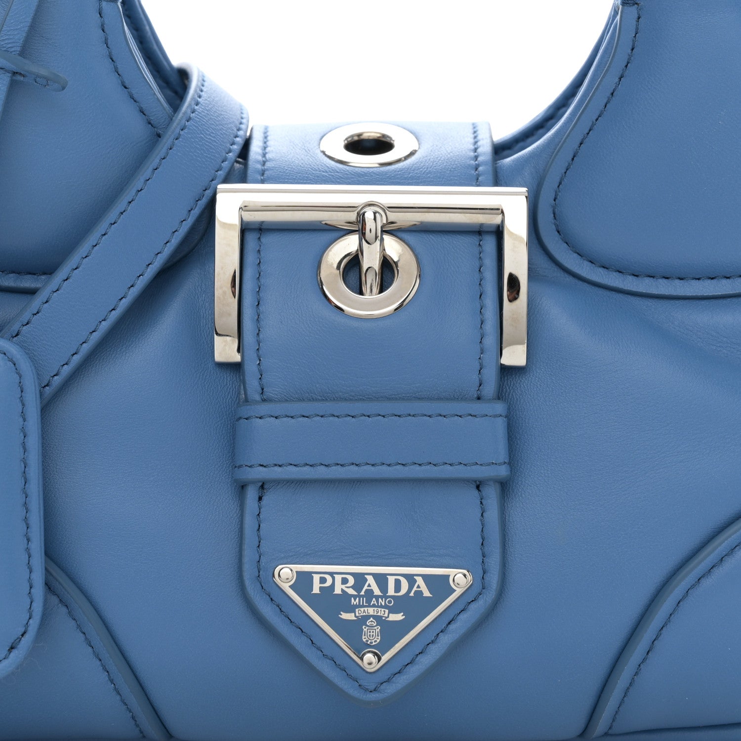 Prada Nappa Soft Padded Re-Edition 2002 Moon Bag Onda 8 of 11