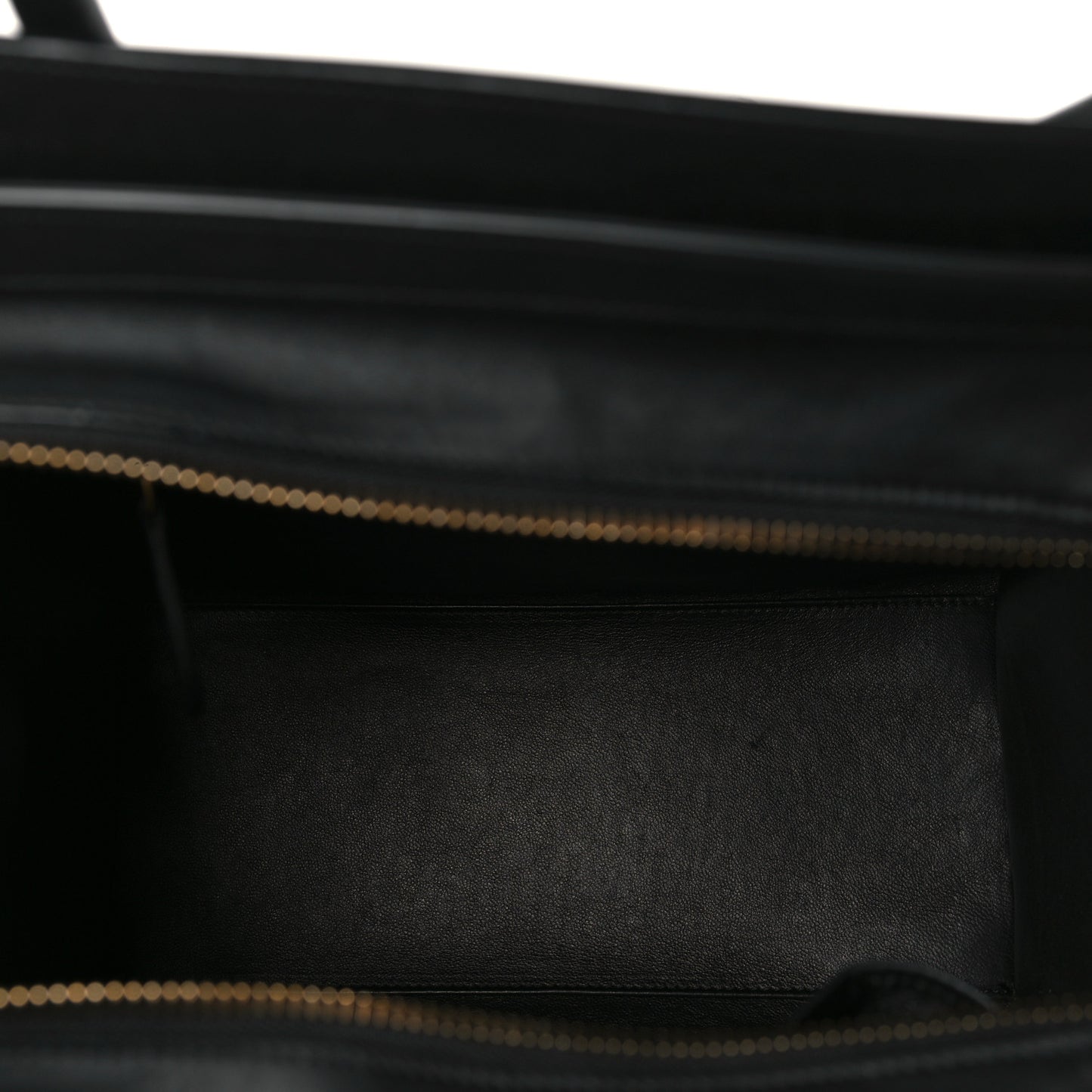 Smooth Calfskin Micro Luggage Black