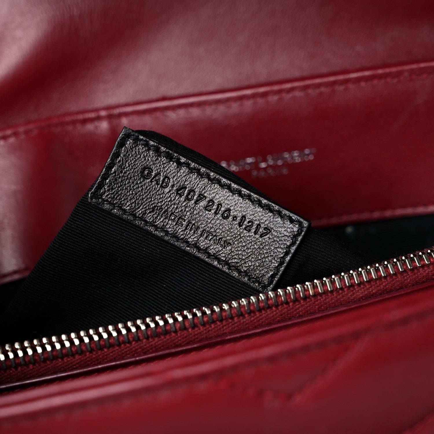 Saint Laurent Calfskin Y Quilted Monogram Medium Loulou Chain Satchel Palissandre 8 of 28
