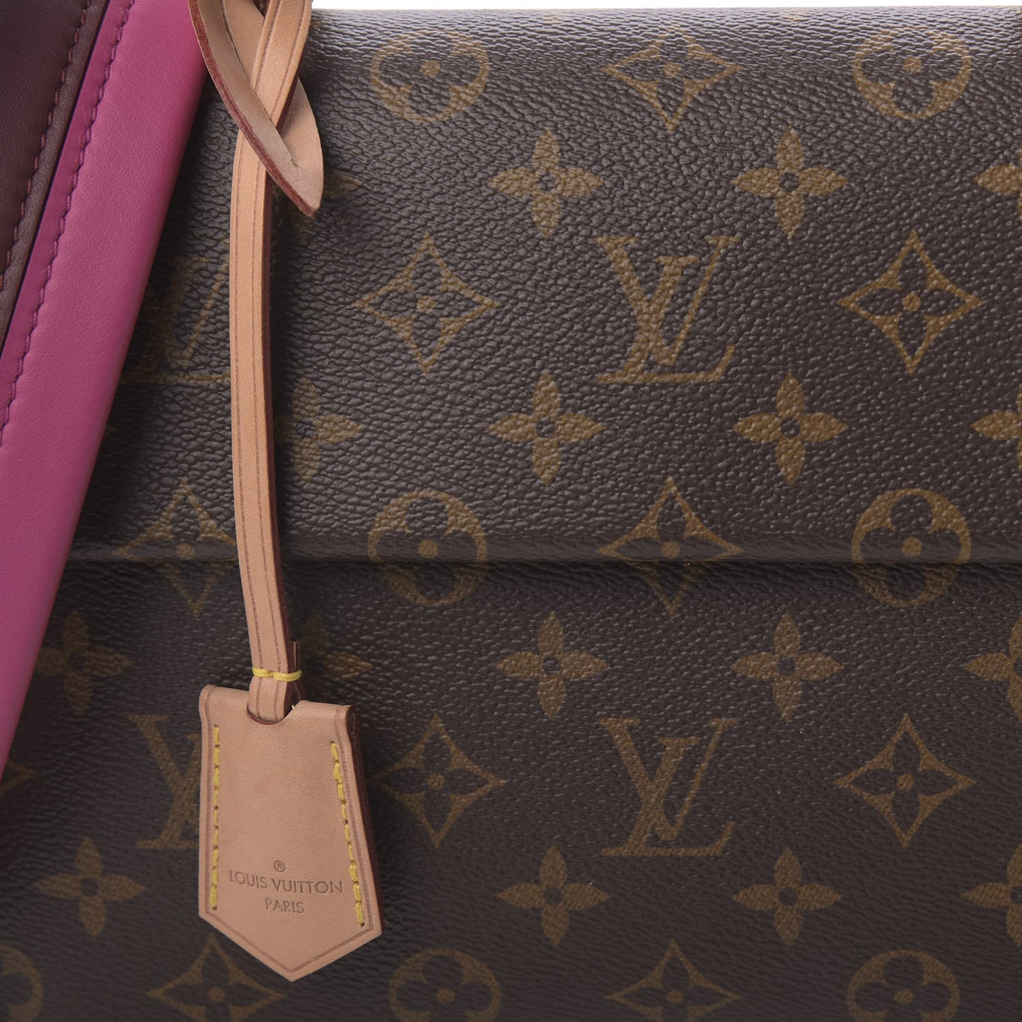 Monogram Cluny BB Bordeaux Fuchsia