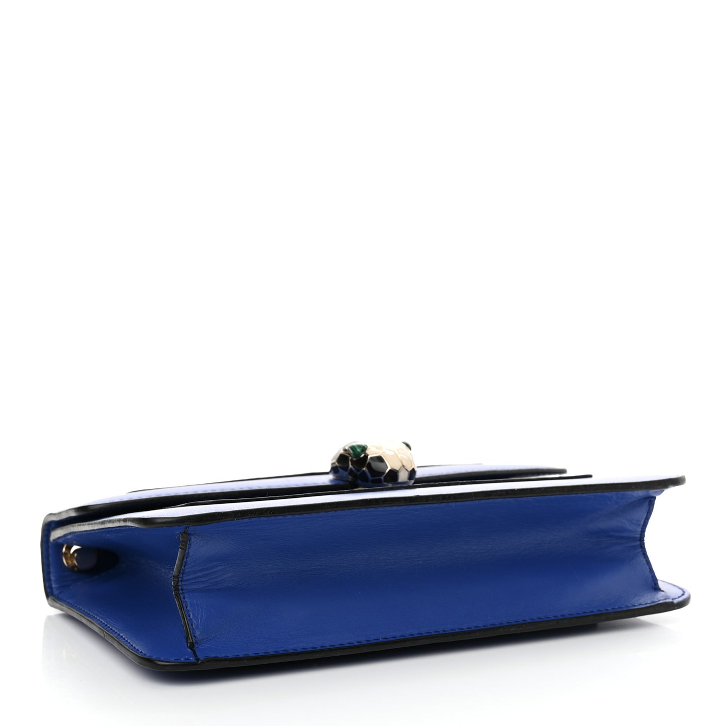 Calfskin Serpenti Forever Crossbody Bag Blue