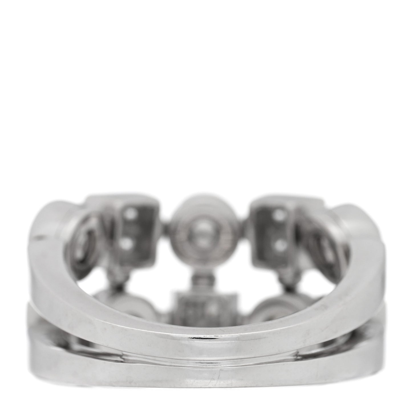18K White Gold Diamond Lucia Ring 52 6