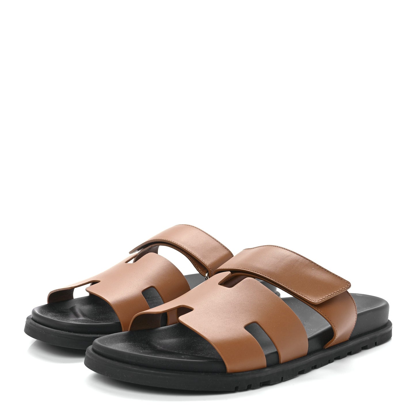 Calfskin Mens Chypre Sandals 43 Naturel