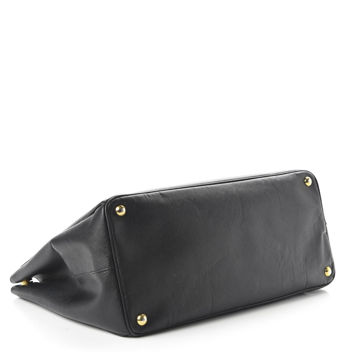 Saffiano Lux Large Tote Black