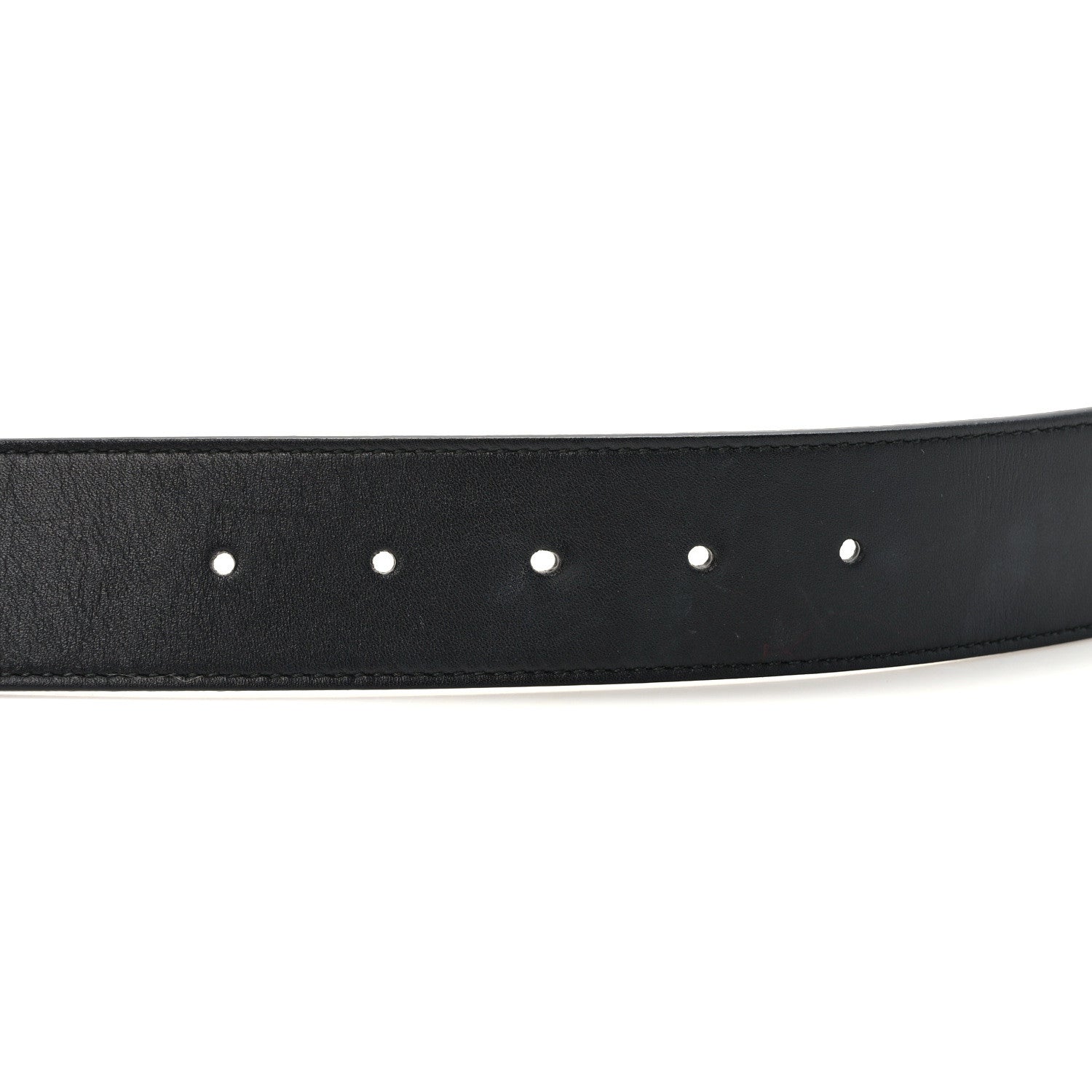 Gucci Calfskin Double G 40mm Belt 90 36 Black 4 of 5