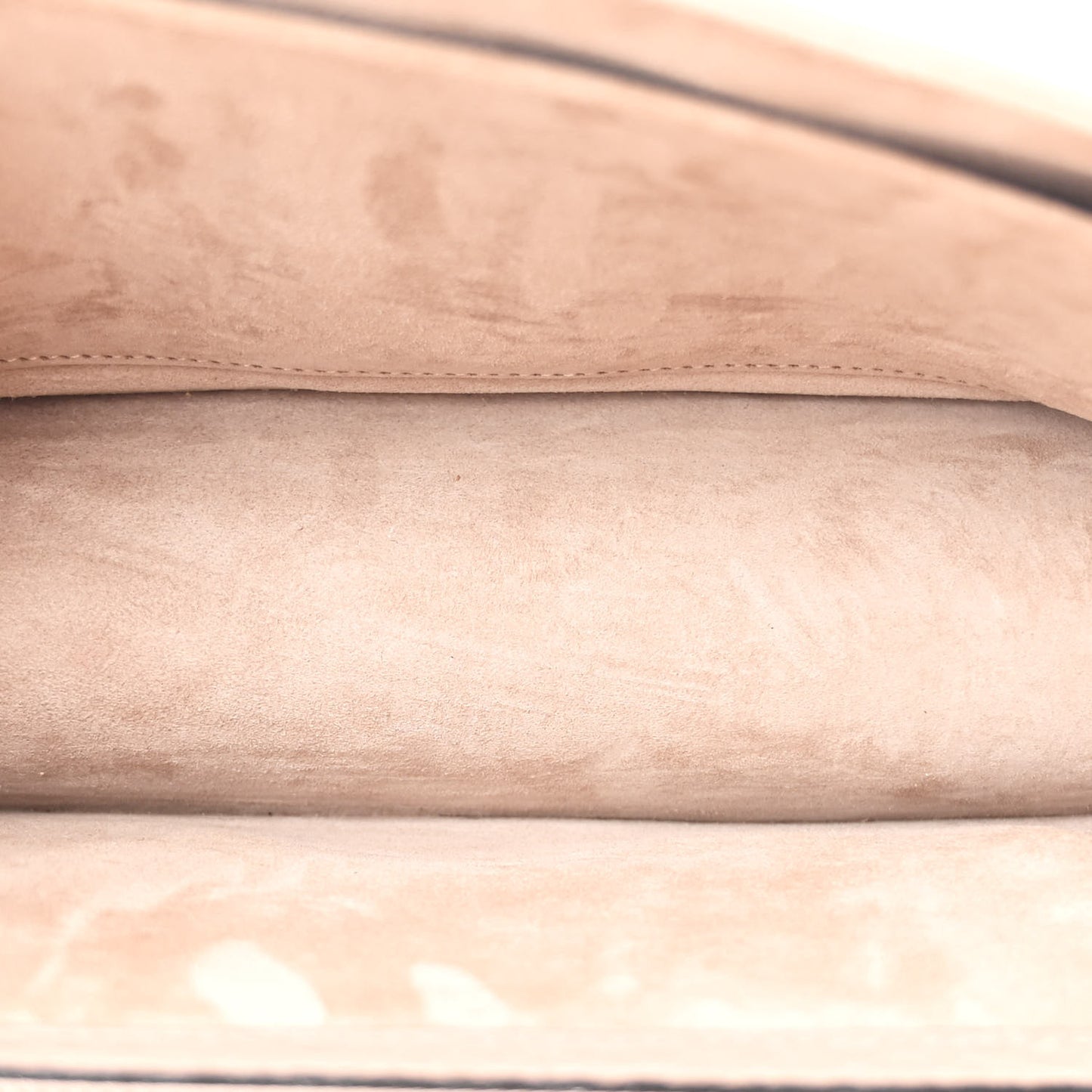 Grained Calfskin Medium Diorama Flap Bag Nude