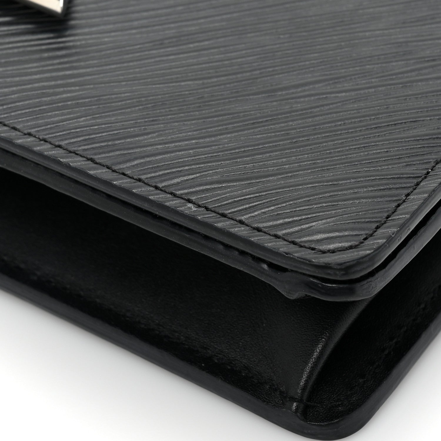 Louis Vuitton Epi Twist Belt Chain Wallet Black 11 of 14