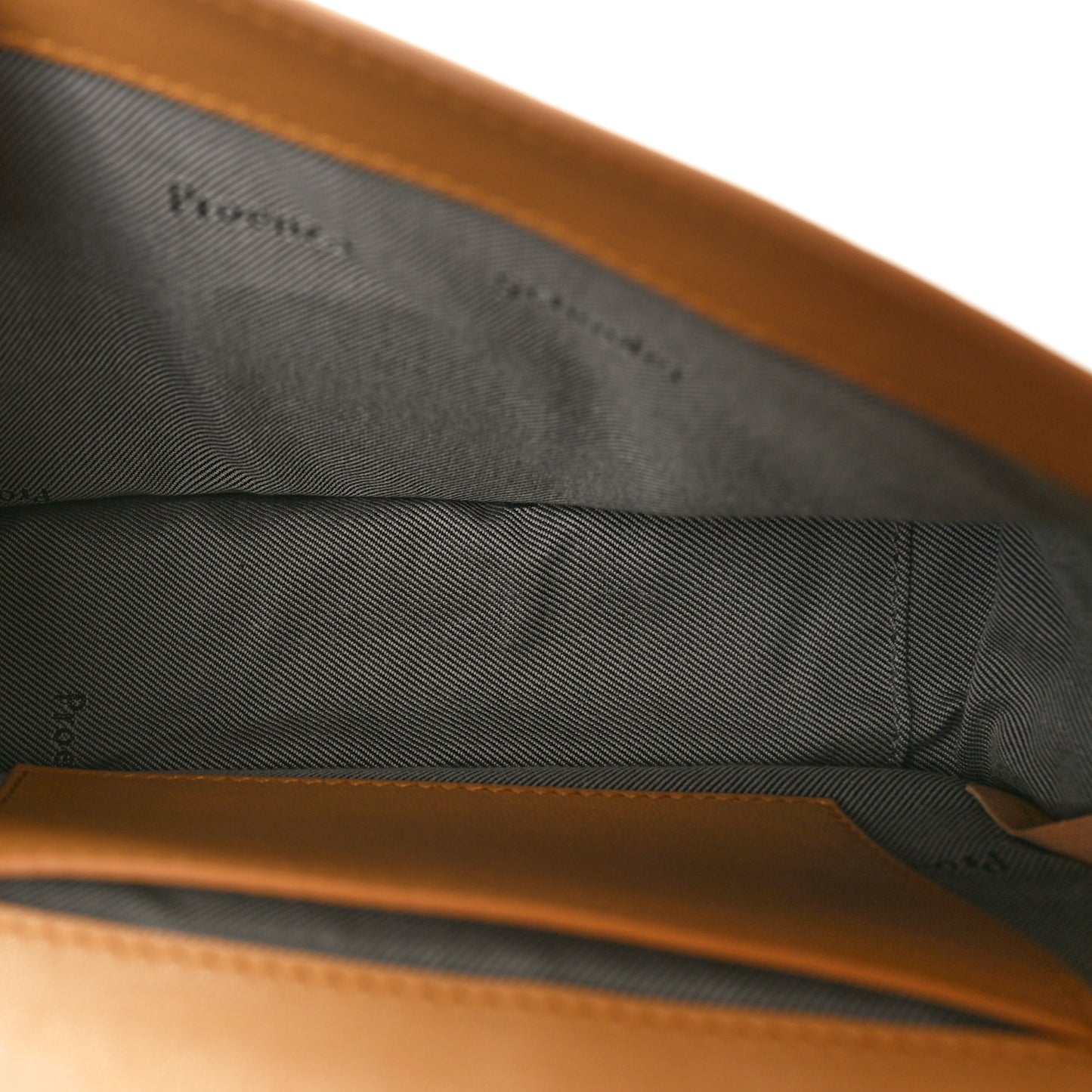 Lambskin Suede PS1 Mini Pouch Messenger Bag Tan