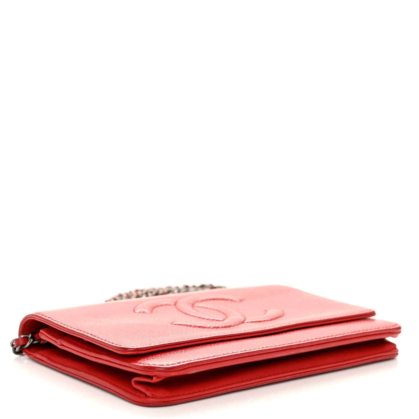 Caviar Timeless CC Wallet on Chain WOC Red