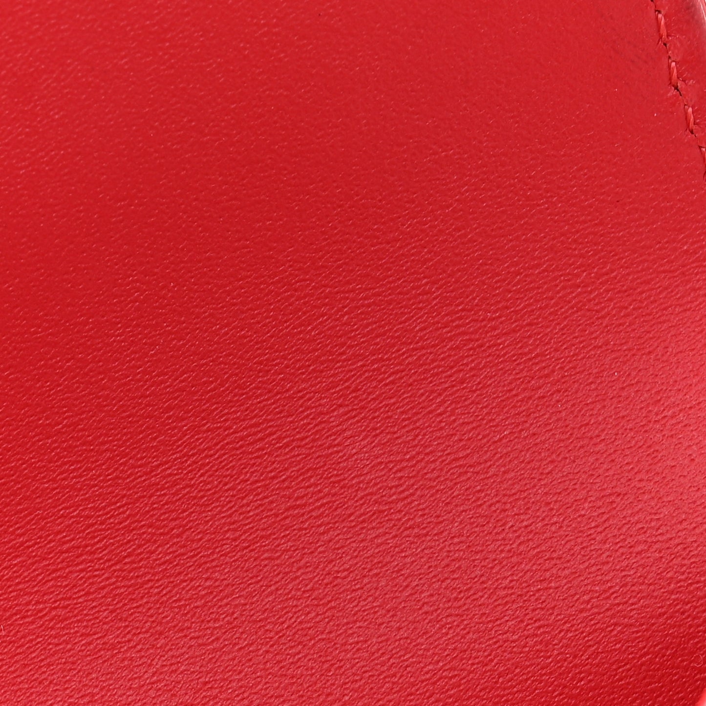 Patent Quilted Card Holder Wallet Red