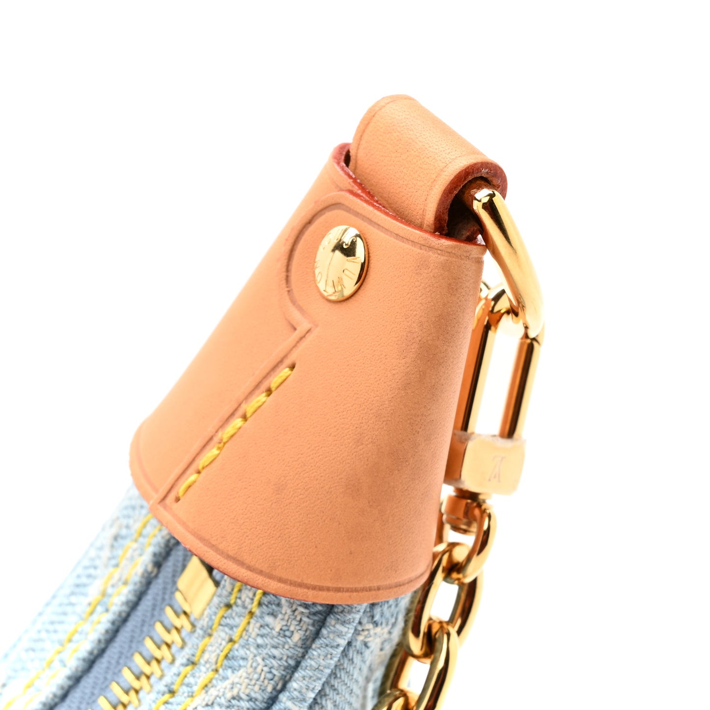 Monogram Denim Loop Sky Denim