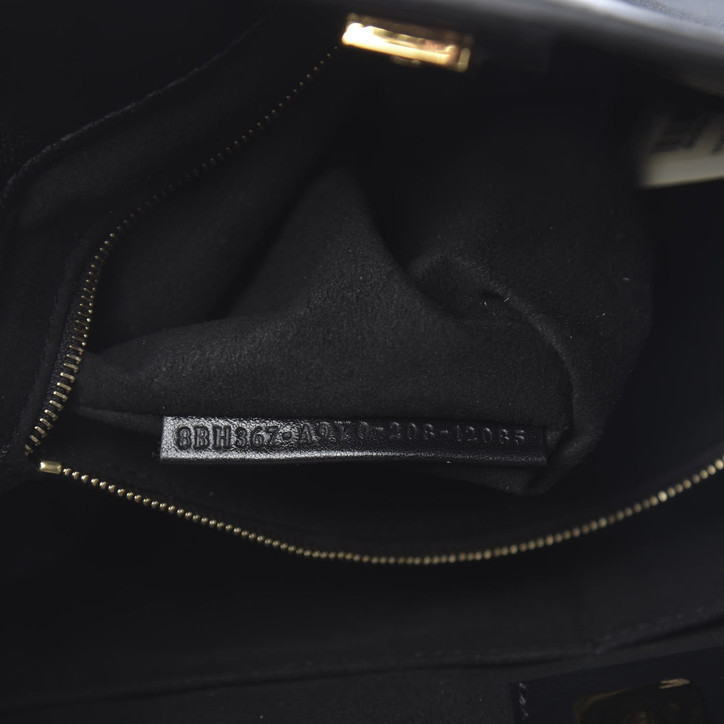 Vitello Glacier Small FF Tote Black