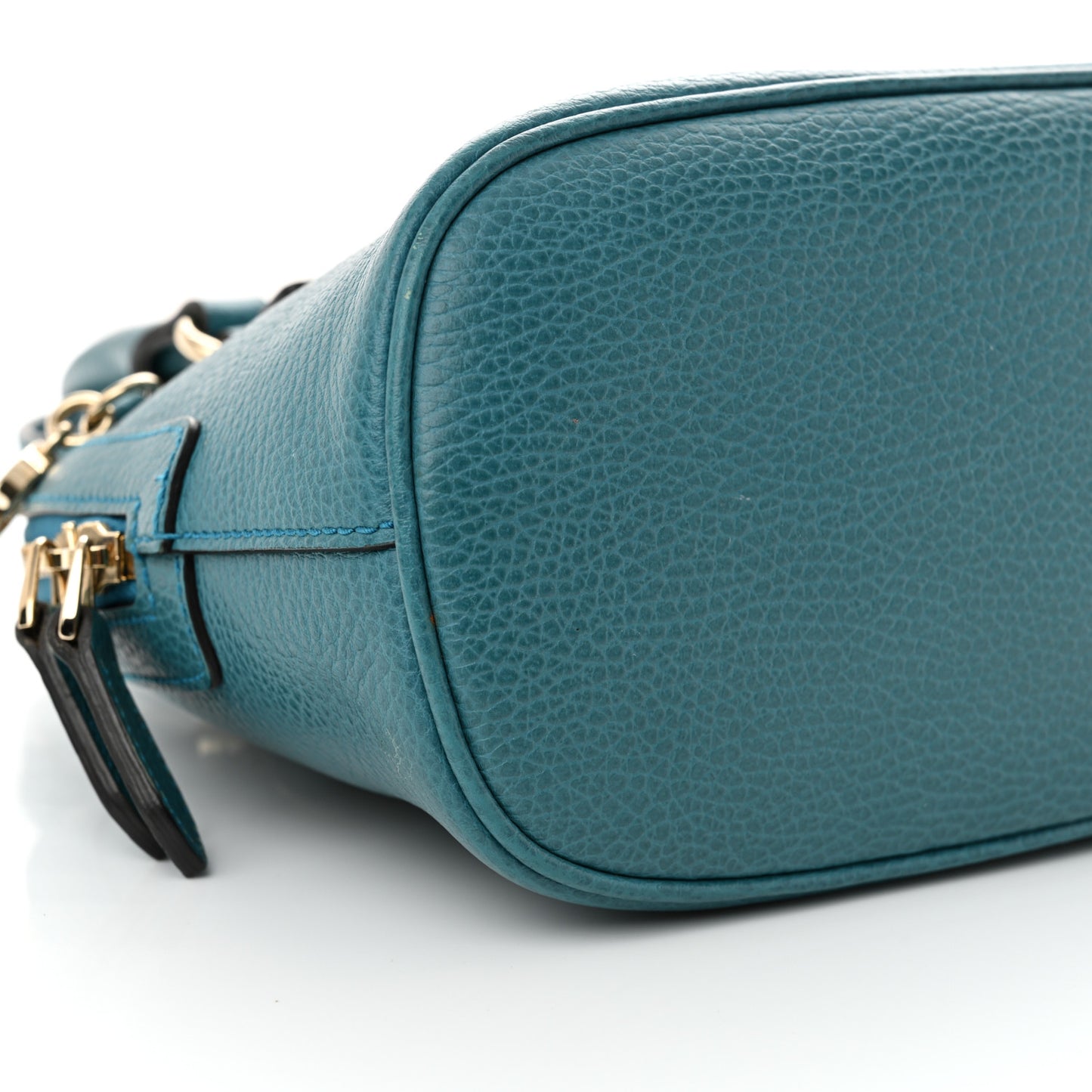 Dollar Calfskin Small GG Charm Dome Bag Cobalt