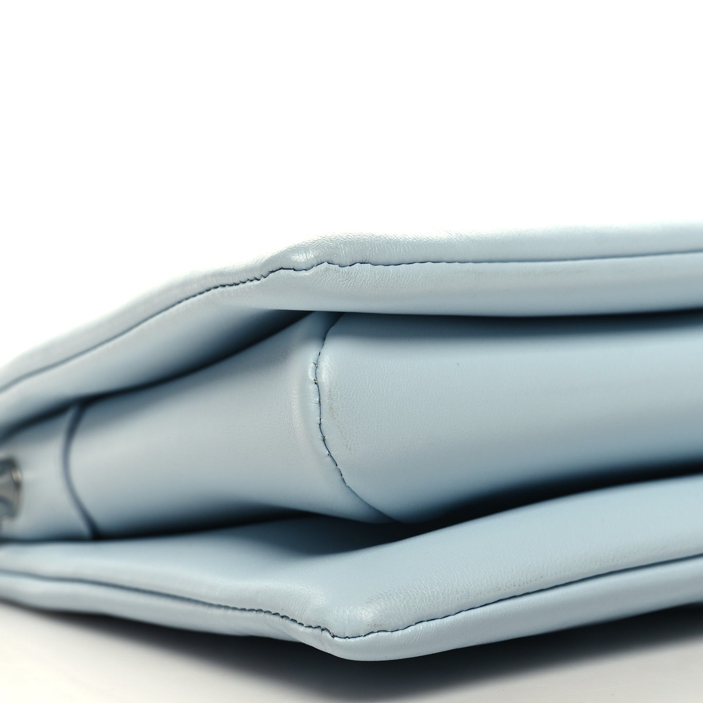 Lambskin Embossed Monogram Coussin PM Bleu