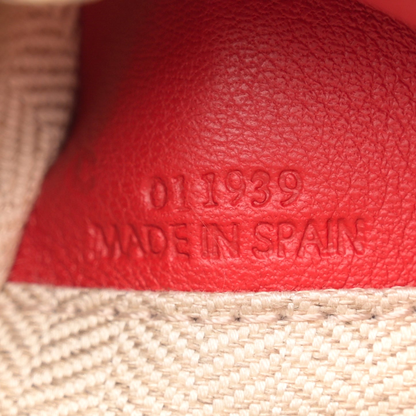 Calfskin Small Puzzle Bag Scarlet
