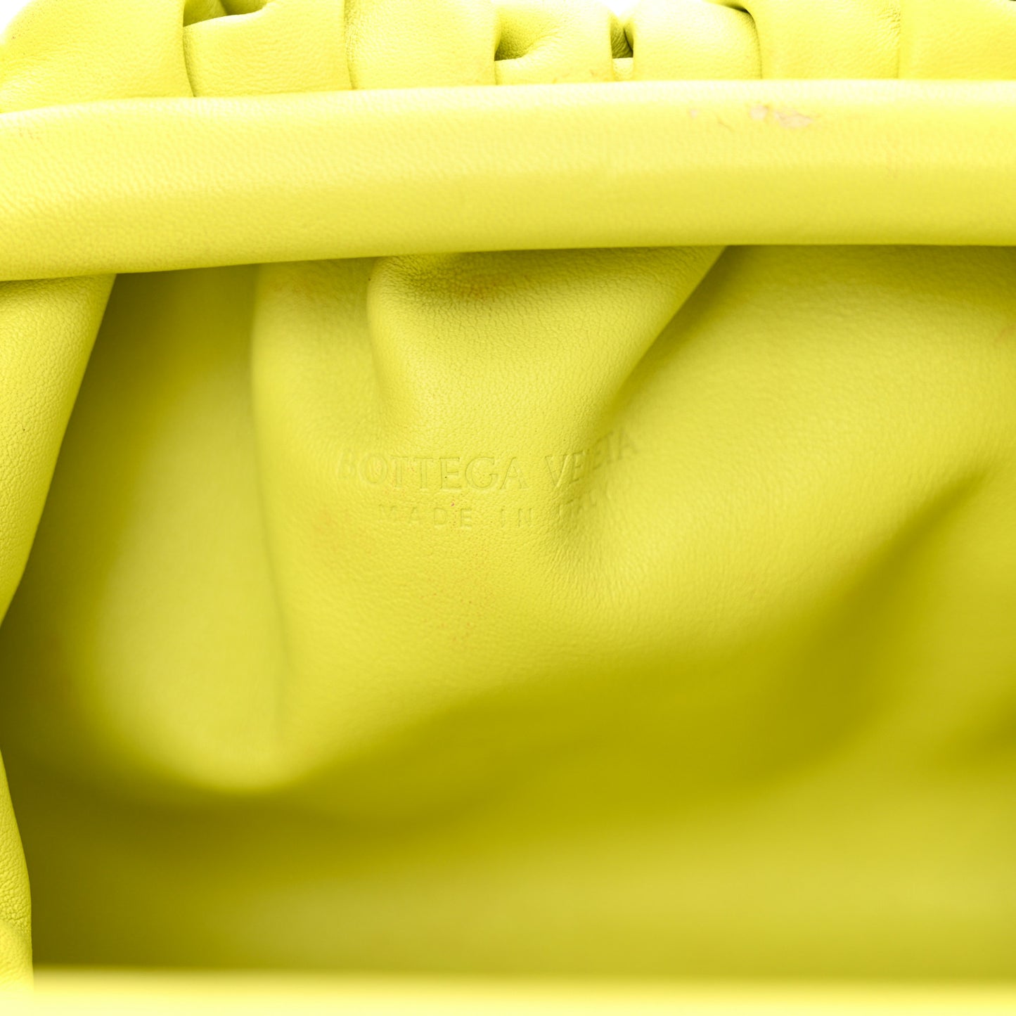 Butter Calfskin The Mini Pouch Kiwi