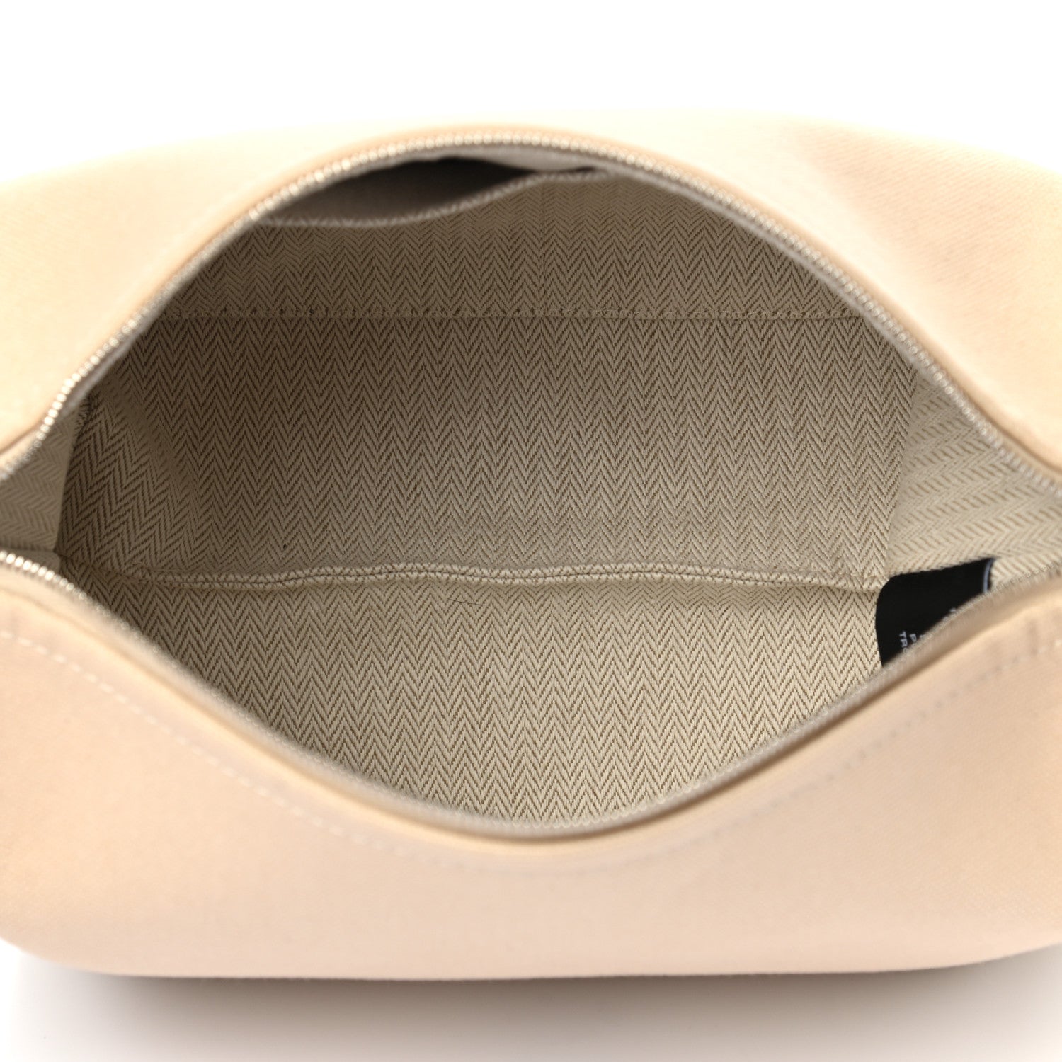 Hermes Canvas Small Bride-A-Brac Pouch Natural 5 of 9