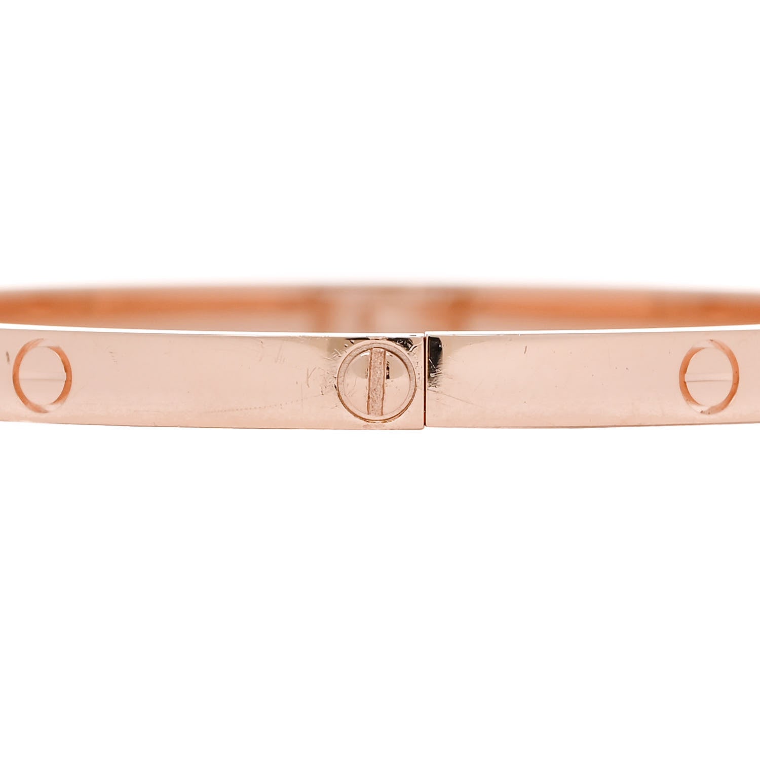 Cartier 18K Pink Gold Small LOVE Bracelet 16 4 of 7