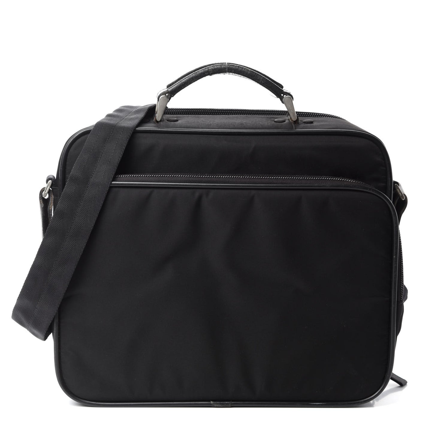 Tessuto Nylon Travel Bag Black