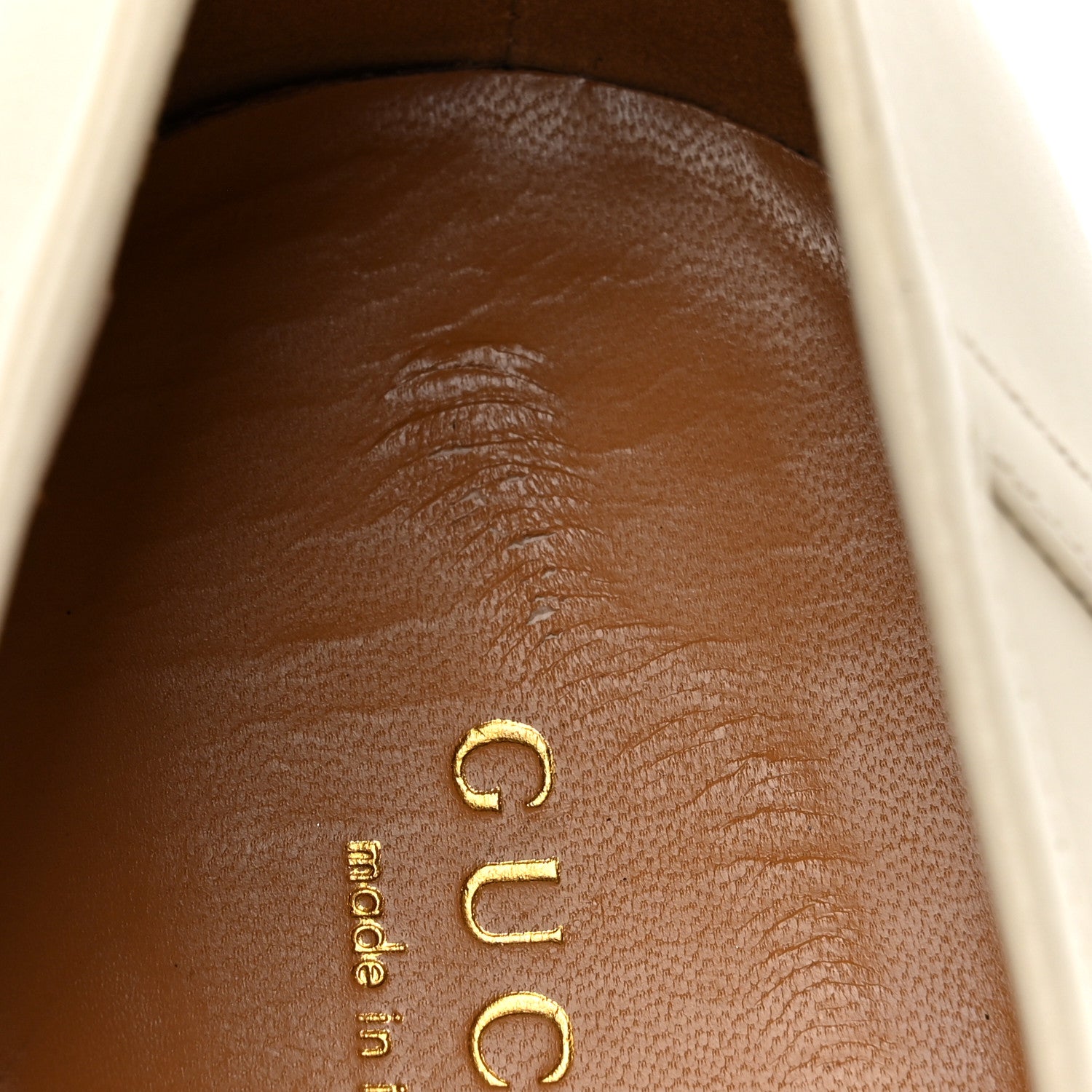 Gucci Jakarta Calfskin Womens Interlocking G Horsebit Loafers 40.5 Mystic White 11 of 12
