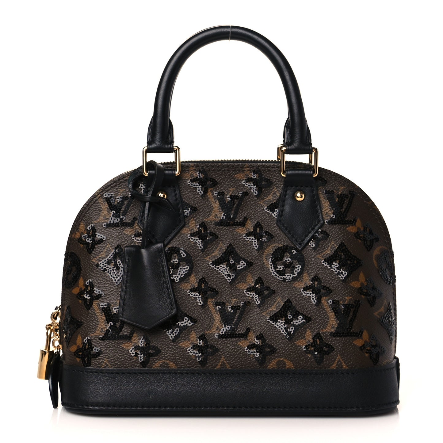 Monogram Sequins Eclipse Alma BB Black