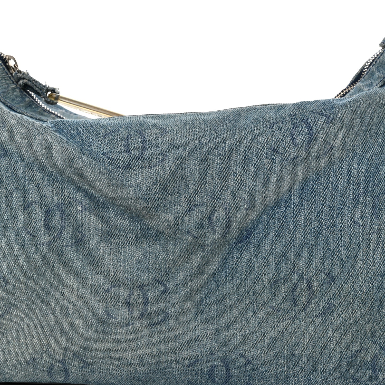 Chanel Denim CC Small Hobo Light Blue 8 of 15