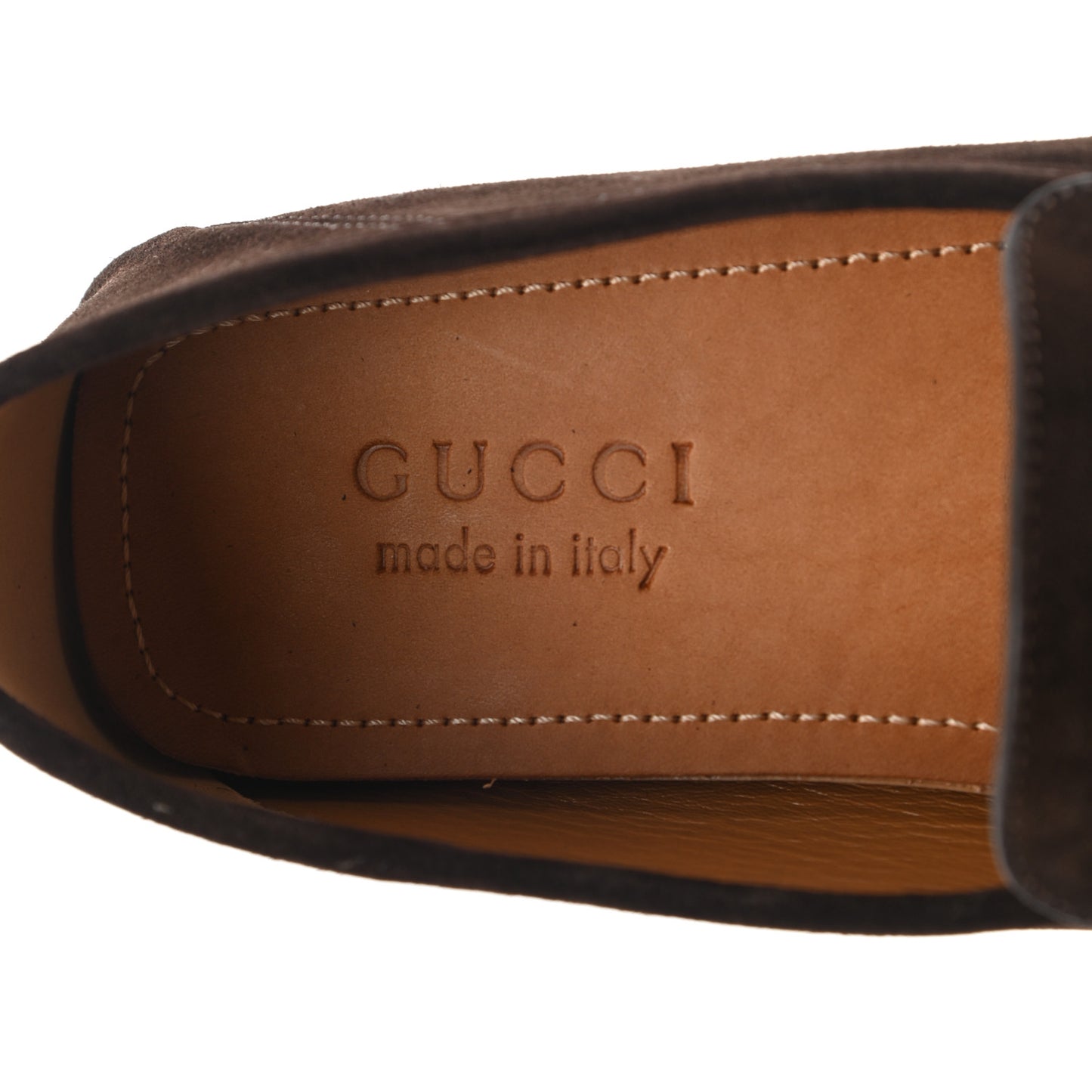 Suede Mens Driver Queen Loafers 6.5 Cocoa
