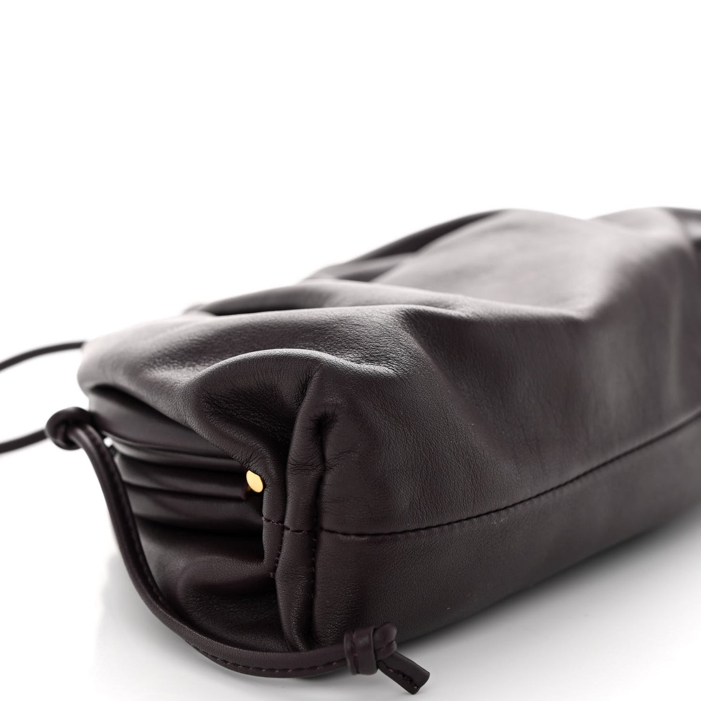 Butter Calfskin The Mini Pouch Grape