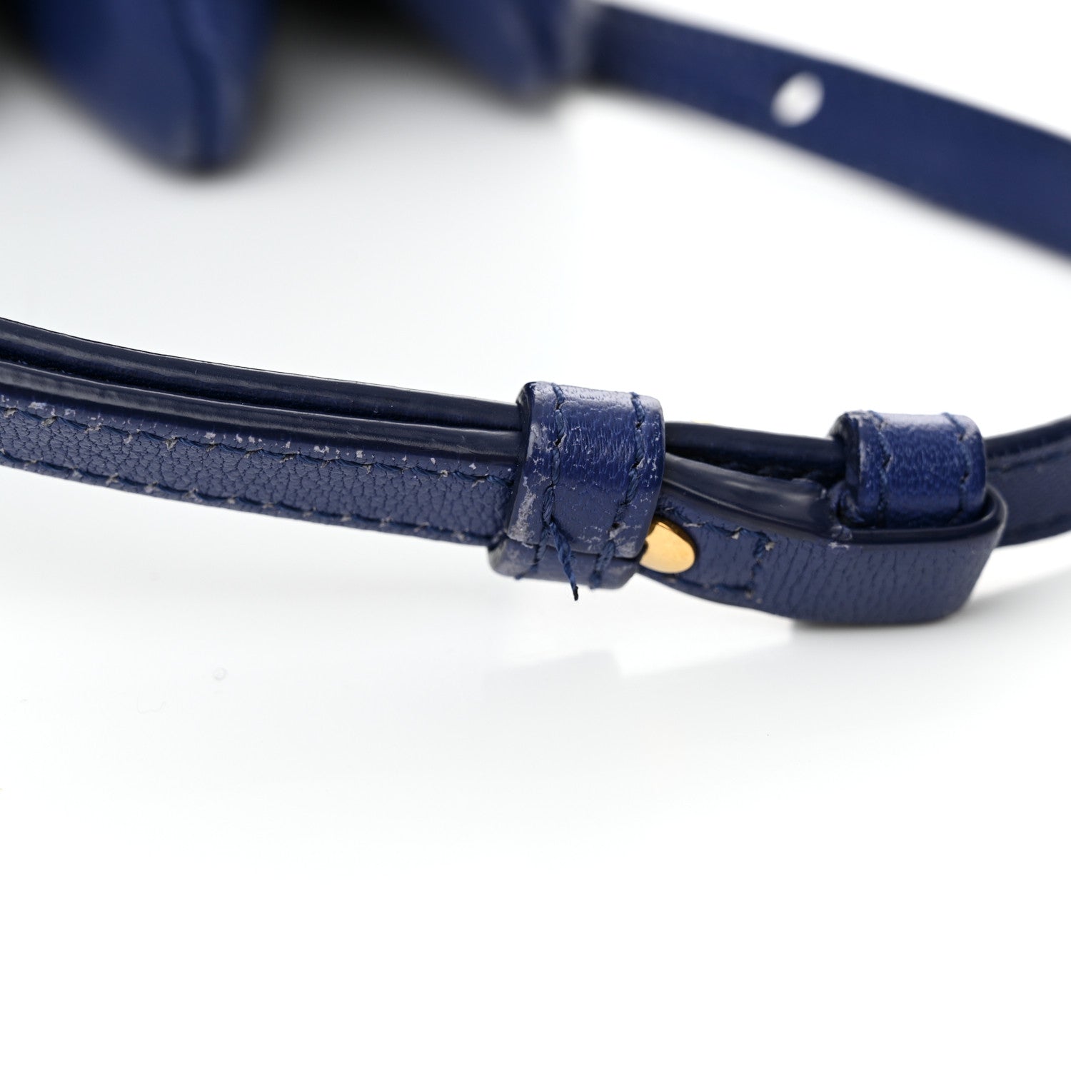 Celine Lambskin Large Trio Crossbody Bag Indigo 19 of 21