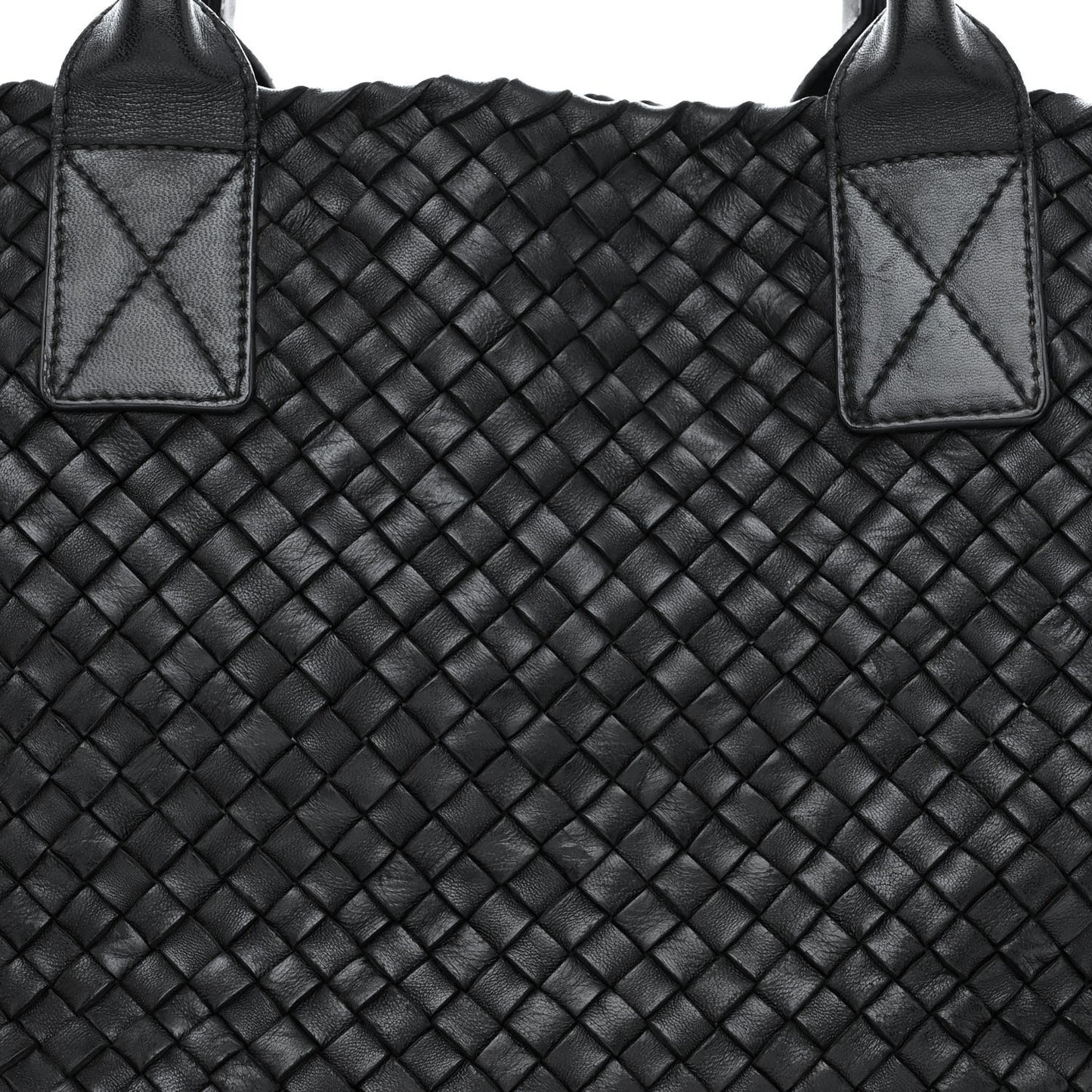 Nappa Intrecciato Mini Cabat Black