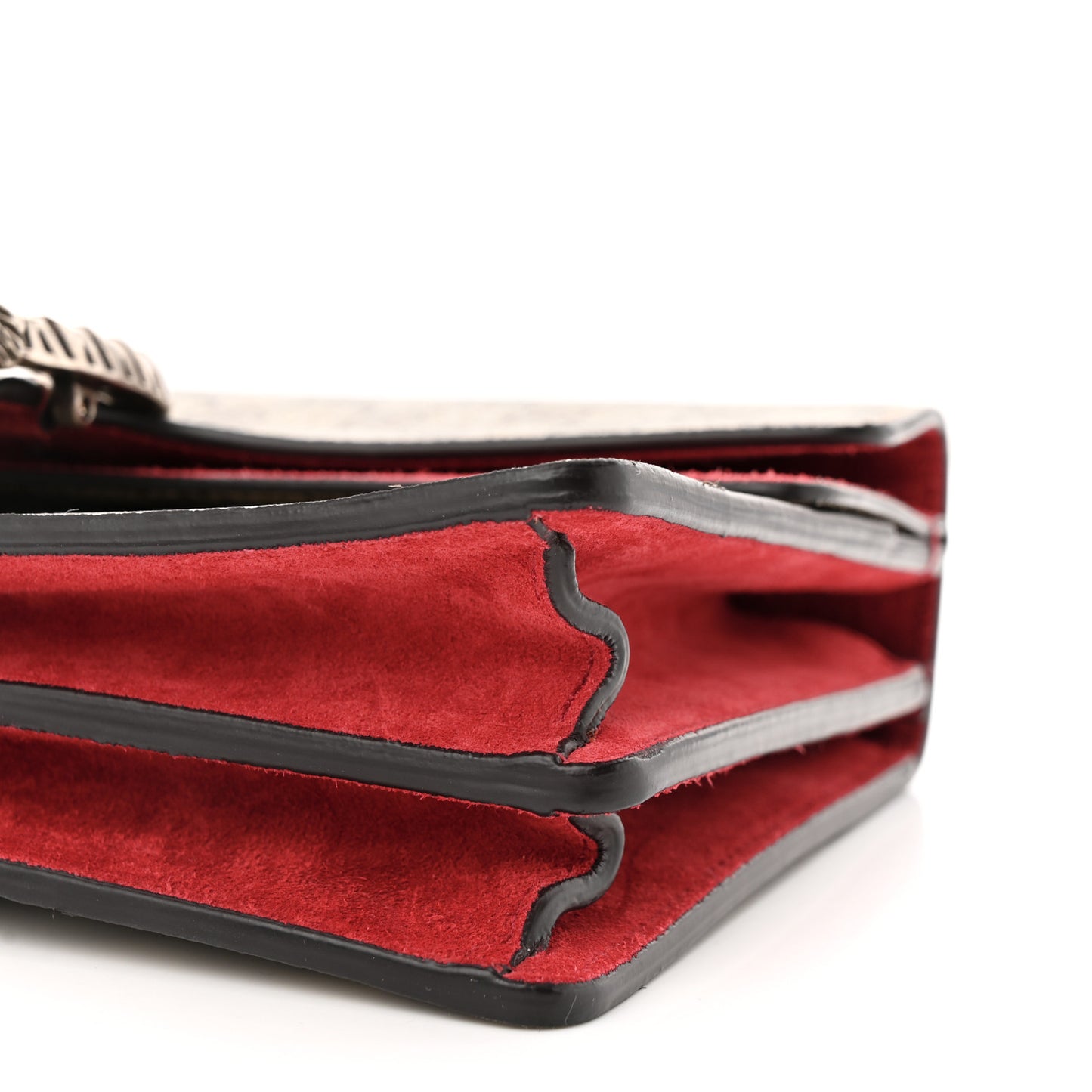GG Supreme Monogram Small Dionysus Shoulder Bag Red