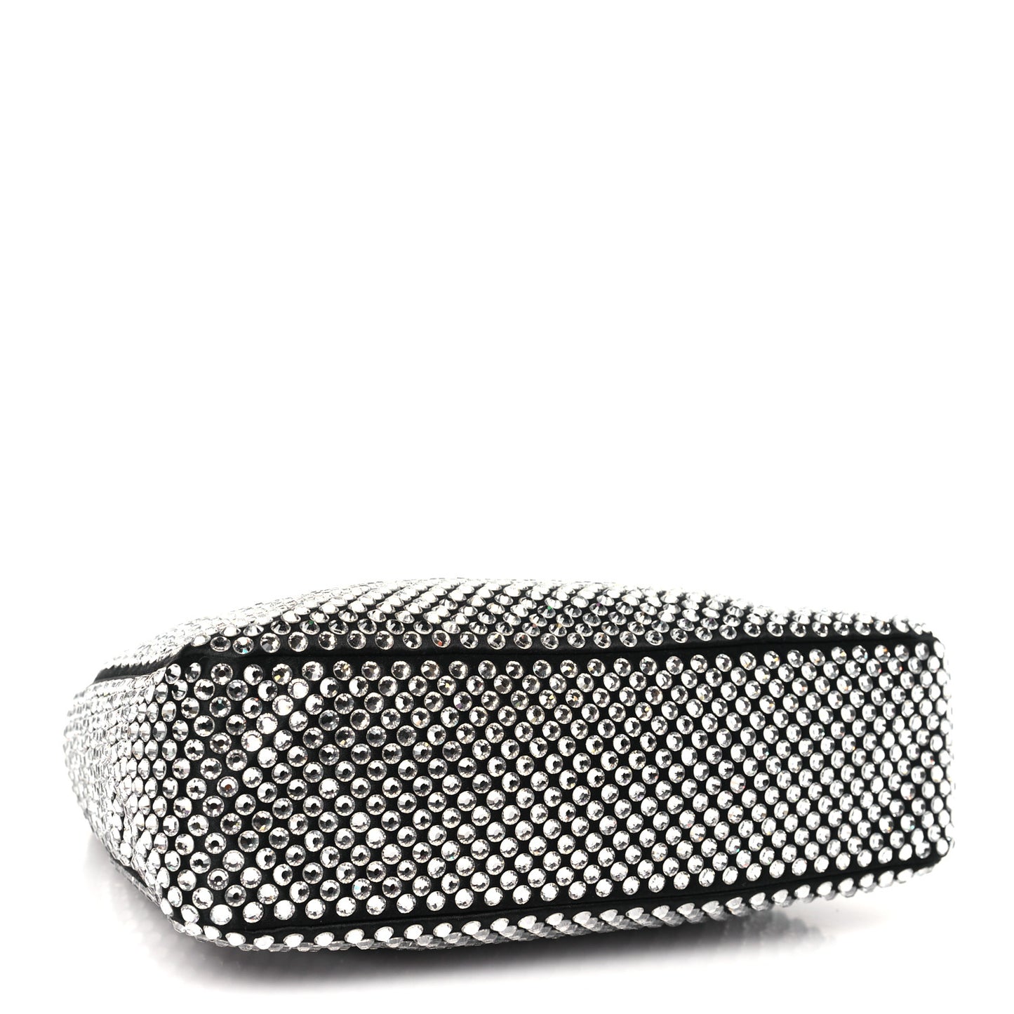 Satin Crystal Mini Re-Edition 2000 Bag Cristal