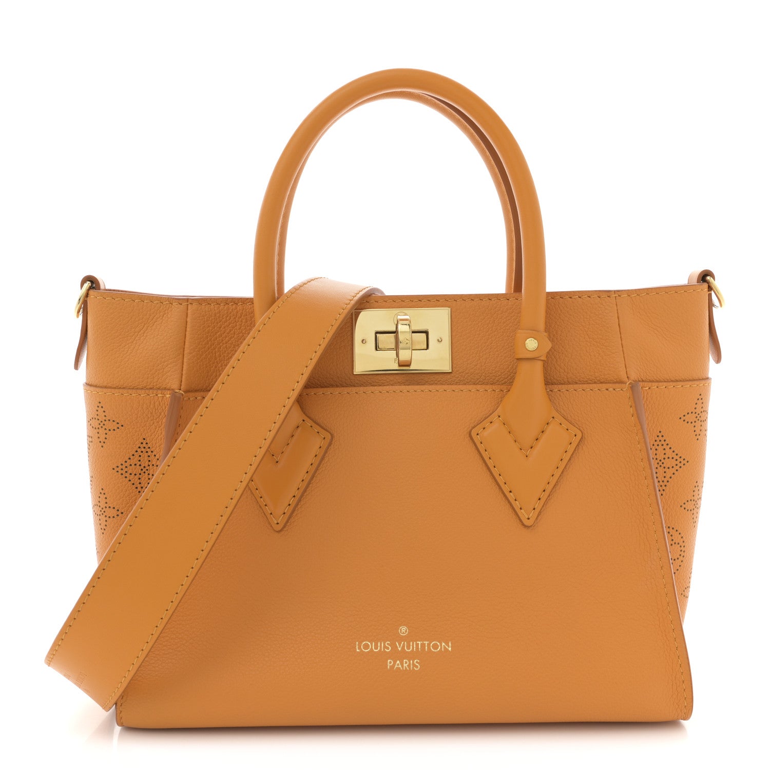 LOUIS VUITTON マヒナオンマイサイド　M21585 Louis Vuitton Mahina On My Side PM Summer Gold 1766580 – FASHIONPHILE