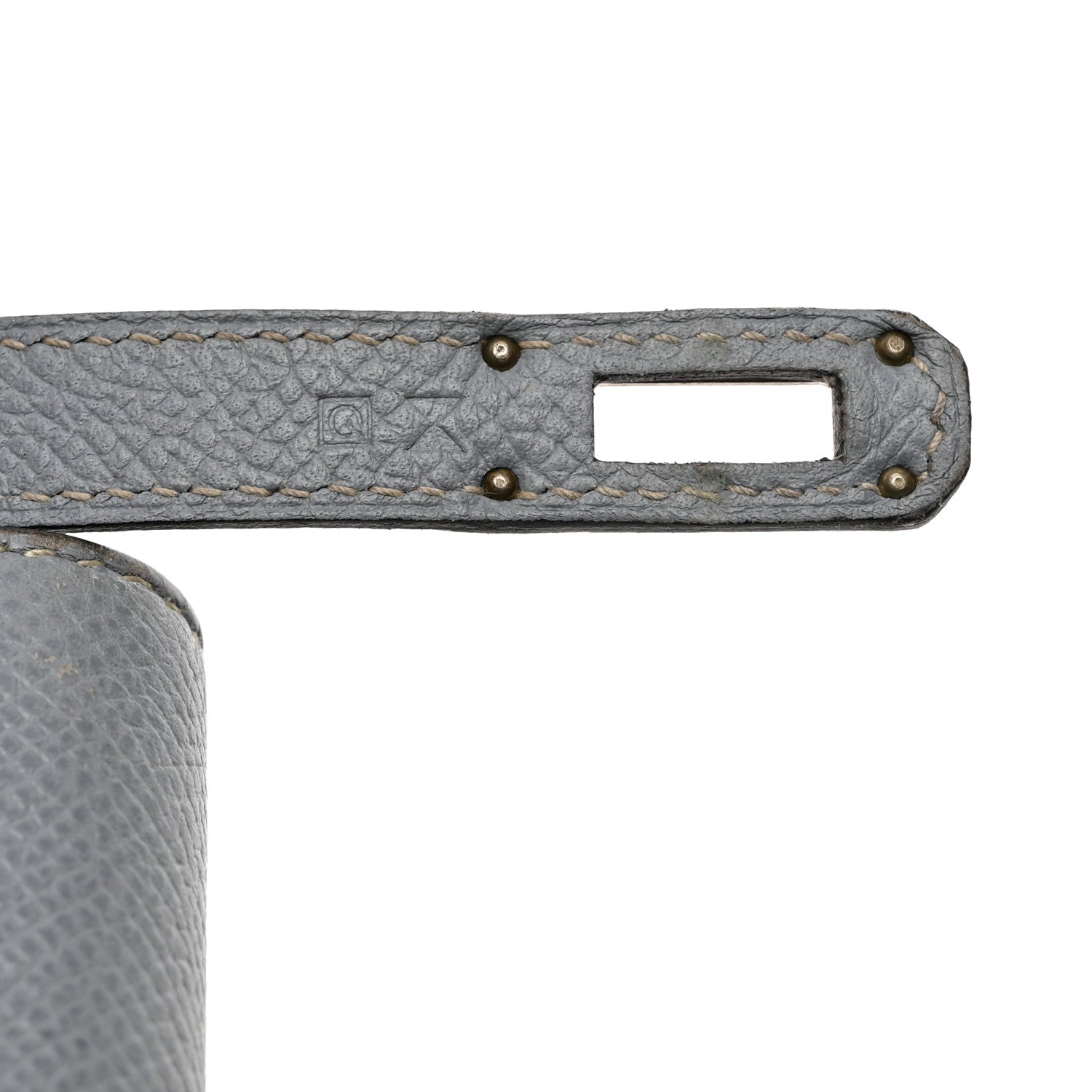 Hermes Epsom Kelly Longue Wallet Bleu Lin 7 of 8