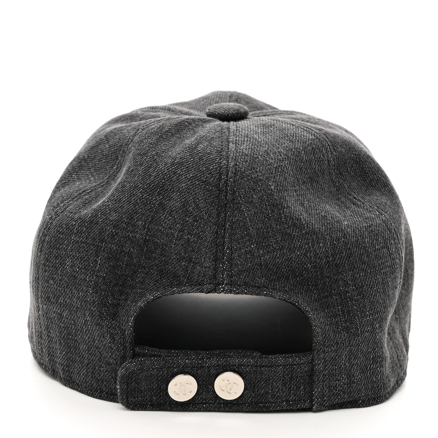 Cotton Sequin CC Cap Hat Black