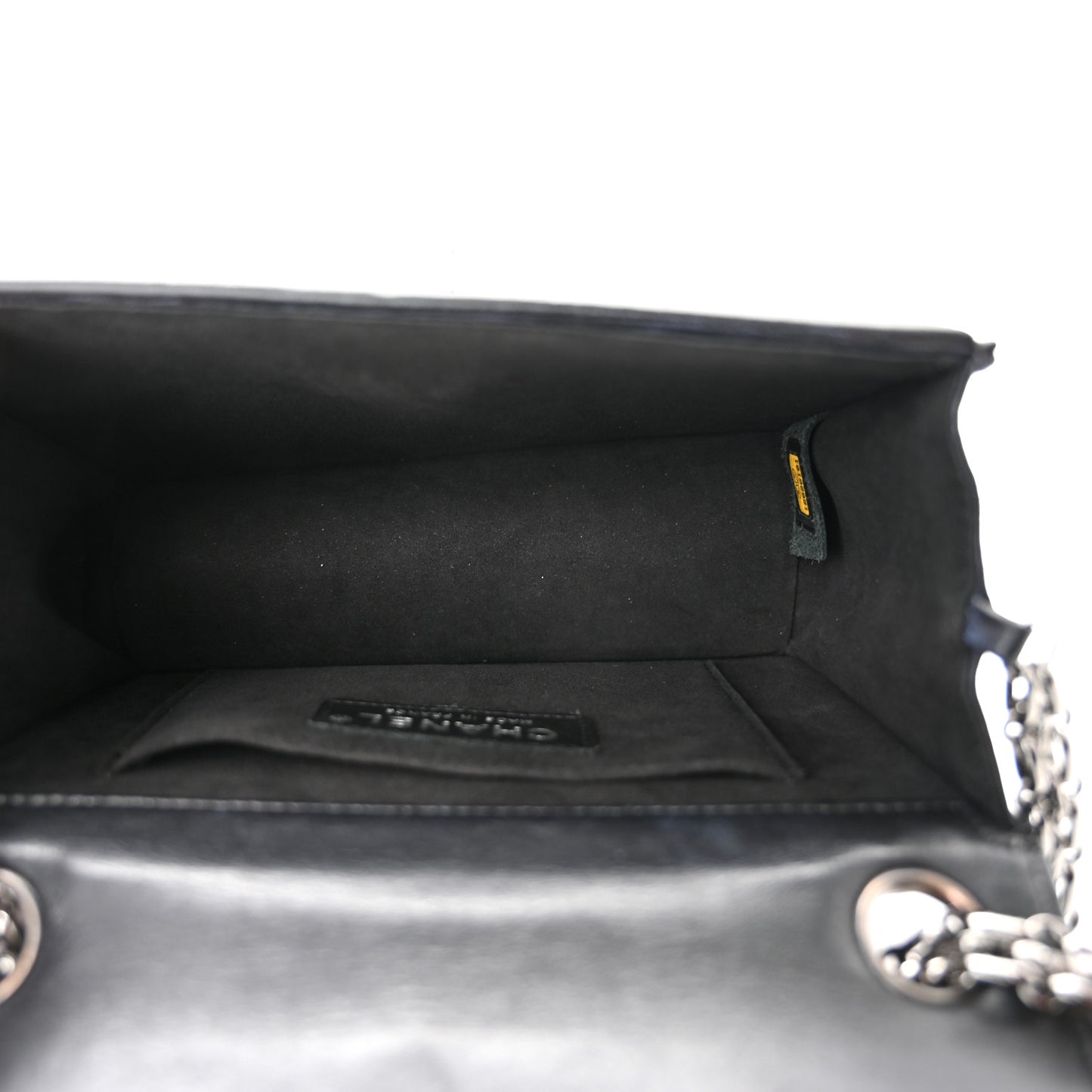 Lambskin Mademoiselle Flap Black