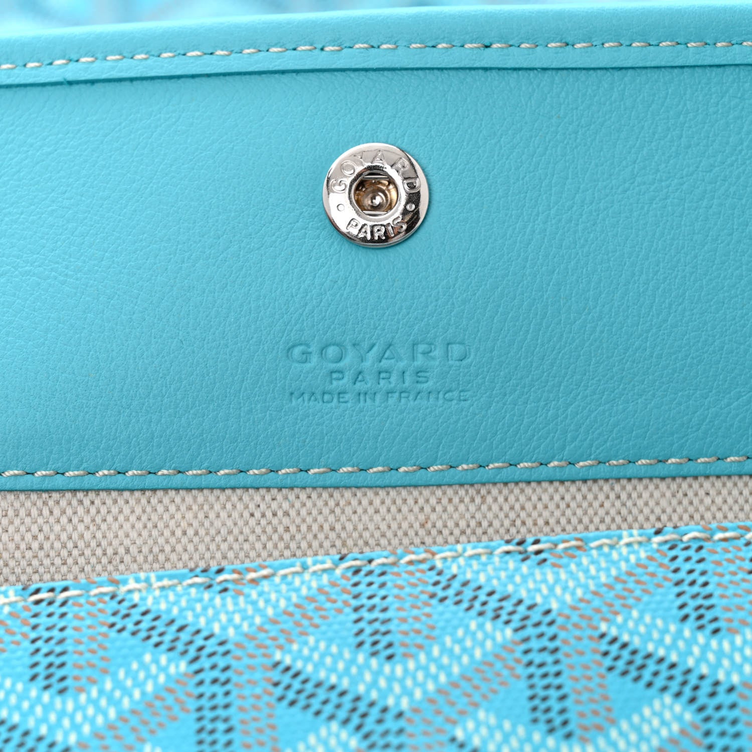 Goyard Goyardine Saint Louis GM Balise Beach Towel Set Turquoise 8 of 12