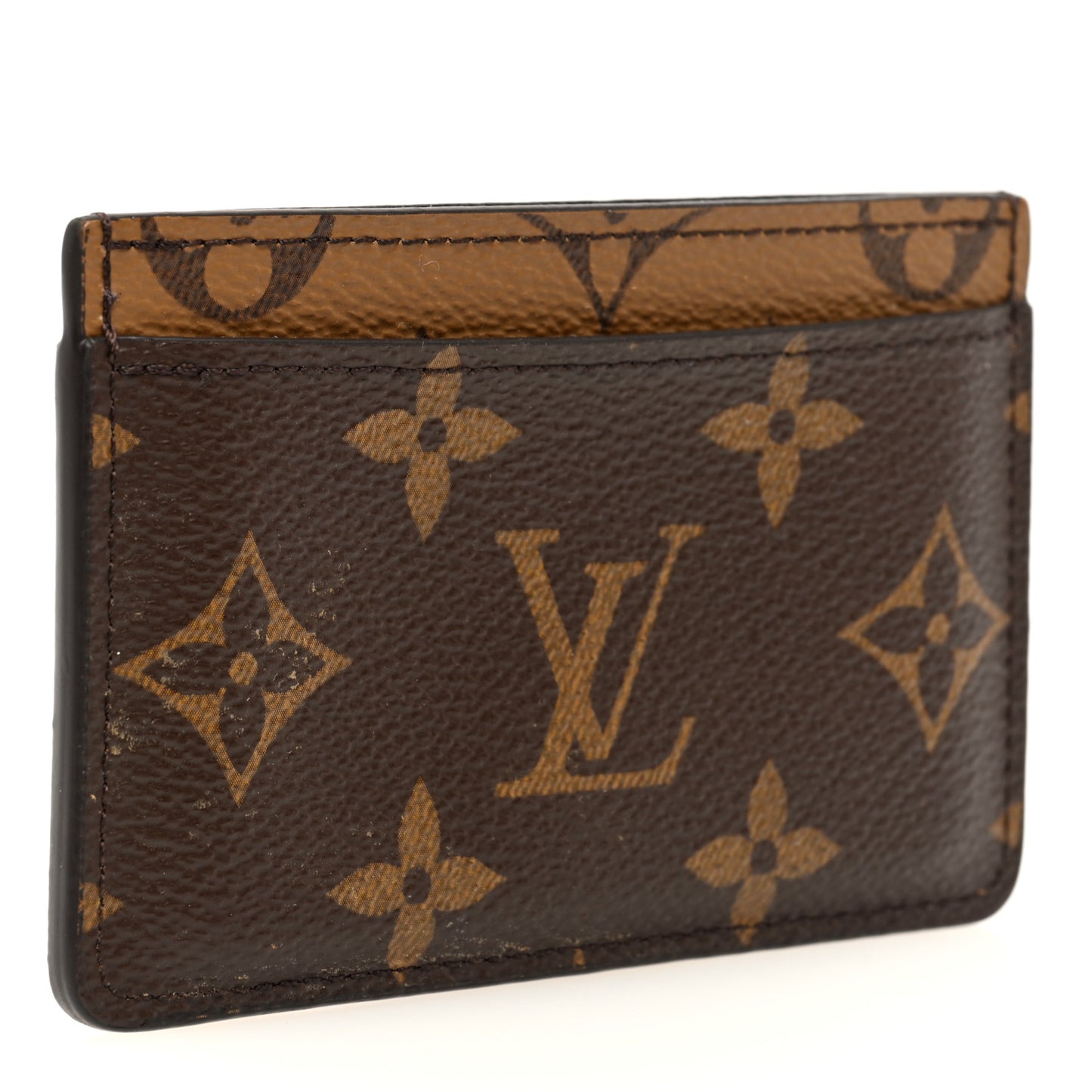 Reverse Monogram Card Holder